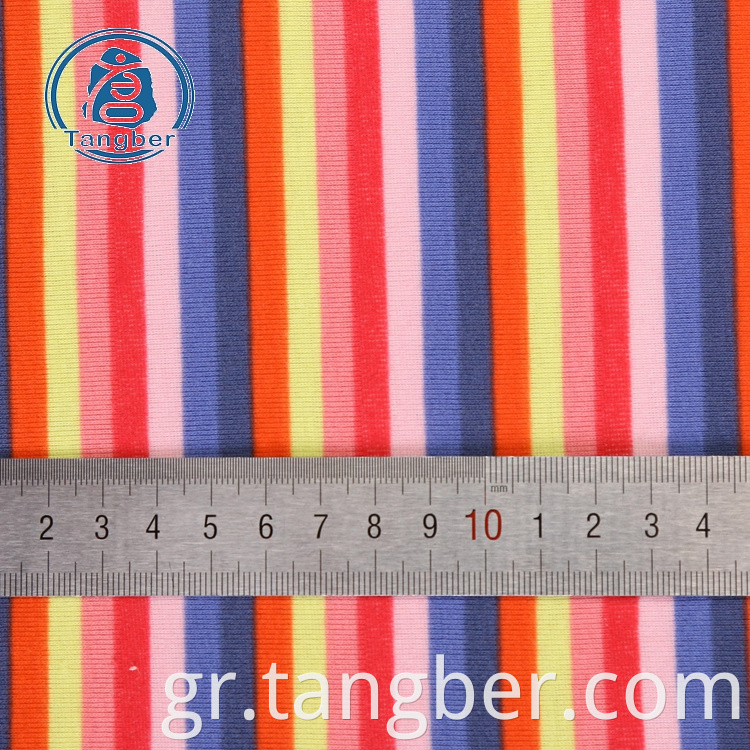 Stripe Knit Fabric